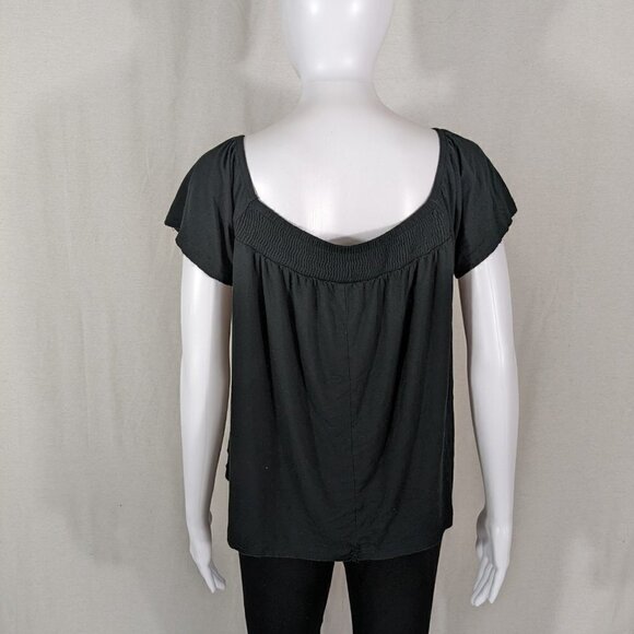 American Eagle AEO Soft & Sexy T Women's Size Medium Black - Picture 2 of 5